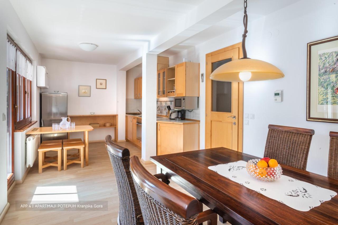 Apartmaji Potepuh Краньска Гора Экстерьер фото